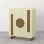 Antique Mango Wood Bar Cabinet - Image 3