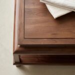 Coffee Table in Acacia Wood for Living Room - Image 4