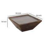 Coffee Table in Acacia Wood for Living Room - Image 5
