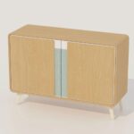 Hand Carved Sideboard in Mango Wood Furniture - Image 4