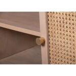 Wooden  4-Door Storage Sideboard with Legs - Image 5