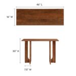 Mango Solid Wood Console Table - Image 5