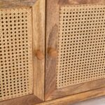 Rattan 2 Doors Sideboard - Image 5