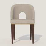 Wooden Indian Design Square chair - Image 4