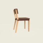 Handcrafted Wooden Modern Cafe Chair - Image 6
