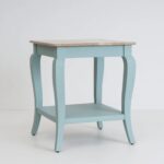 Henley Scalloped Edge Side Table, Light Sand - Image 3