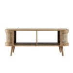Handcrafted Wooden Solid Coffee Table - Image 5