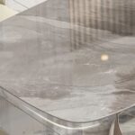 Antique Grey Modern Dining Set - Image 2