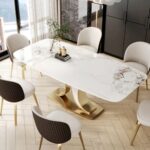 Modern White Modern Dining Set - Image 4