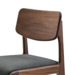 Solid Wood Rattan Dining Chair - Image 6