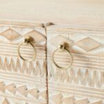 Apollo Carved Mango Wood Sideboard - Image 5