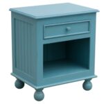 Wooden Bedside Table-Open Shelf - Image 6