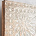 Hand - Carved Bed | Platform Bed - Image 4