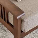 Wooden Artistic Unique Sofa - Image 4