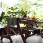 Wooden Bench Turns Into Dining Table - Image 2