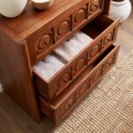 Wooden Artistic Chest of 9 Drawer Furniture - Image 5