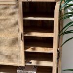 Wesley Two Doors Rattan Cabinet & Sideboard - Image 4