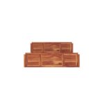 Wooden Artistic Handcrafted  King Size Bed - Image 2