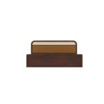Wooden Artistic Handcrafted Cane King Size Bed - Image 2