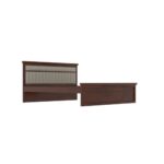 Wooden Artistic Handcrafted Wooden Bed - Image 2