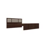 Wooden Artistic Handcrafted king without storage - Image 5