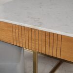Wooden Coffee Table with Seating - Image 4