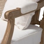 Wooden 2 Seater Cane Sofa - Image 4
