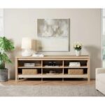 Wooden Solid Wood Drawer TV Unit - Image 2