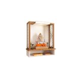 Wooden Temple White & Natural Wood Modern Design - Image 2