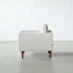 Cream Fabric Chair - Image 2
