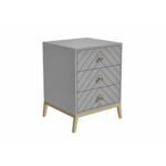 Modern Inlay Bedside Table Furniture - Image 2