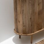 Patrice Rattan Wood Sideboard - Image 4