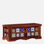 Handcrafted Special Storage Coffee Table - Image 5