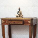 Handcrafted Mango Wood End Table Furniture - Image 2