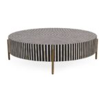 Anitque Handmade Inlay Coffee Table - Image 3