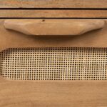 Solid Wood Rattan Sideboard in Sheesham Wood - Image 3