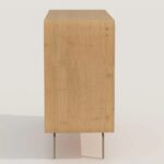 Hand Carved Sideboard in Mango Wood Furniture - Image 3
