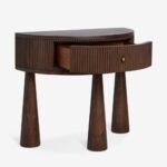 Wooden Handcrafted Lawi Bedside Table - Image 6