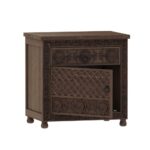Handcrafted Curved Bedside Table - Image 5