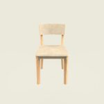 Handcrafted Wooden Modern Cafe Chair - Image 5