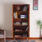 Wooden Bookshelf with Storage Furniture - Image 4