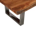 Edge coffee table with steel legs - Image 7