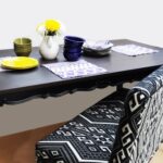 Wooden Artistic Seater Bench - Image 3