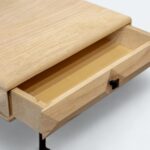 Wooden and Black Iron Side Table - Image 6