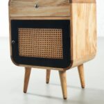 Handmade Wooden Bedside Table Furniture - Image 2