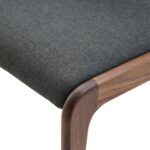 Solid Wood Rattan Dining Chair - Image 5