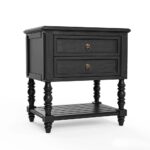 Wooden Ashley Bedside Table in Solid Wood - Image 3