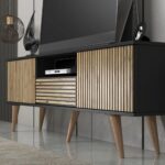Wooden Indian TV Unit with Drawer Furniture - Image 6