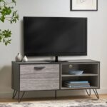 Wooden TV Unit With Indian Drawer Furniture - Image 2