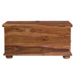 Handcrafted Sheesham Wood Coffee Table - Image 2
